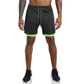 Short para Corrida Masculino 2 em 1 - RoupaFit™