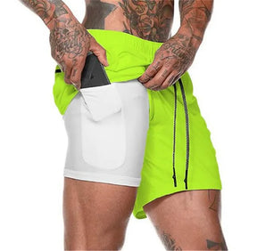 Short para Corrida Masculino 2 em 1 - RoupaFit™