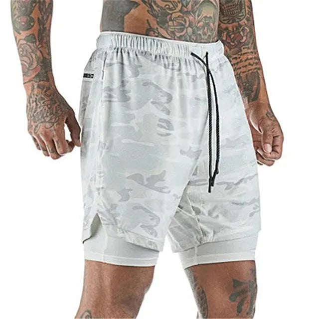 Short para Corrida Masculino 2 em 1 - RoupaFit™