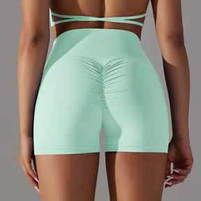 Short de Cintura Alta para Mulheres Lycra - RoupaFit™